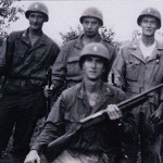 1944~Jack and F Troopers after Hunting at Ft. Landis